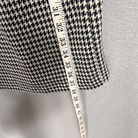 NWT Lauren Ralph Lauren Midi Dress Petite XS Houndstooth Print Sleeveless - Picture 8 of 14